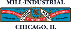 Mill-Industrail Chicago, IL United Brotherhood of Carpenters & Joiners seal